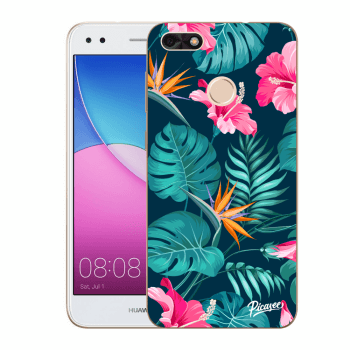 Θήκη για Huawei P9 Lite Mini - Pink Monstera
