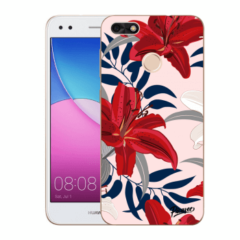 Θήκη για Huawei P9 Lite Mini - Red Lily