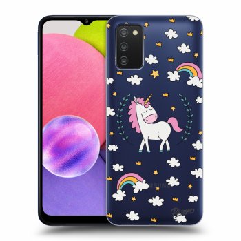 Θήκη για Samsung Galaxy A03s A037G - Unicorn star heaven