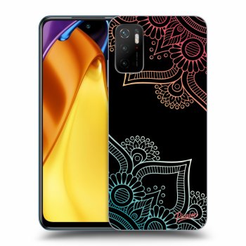 Θήκη για Xiaomi Poco M3 Pro 5G - Flowers pattern