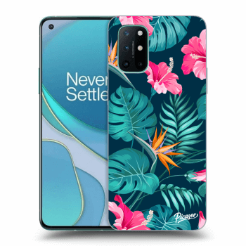 Θήκη για OnePlus 8T - Pink Monstera