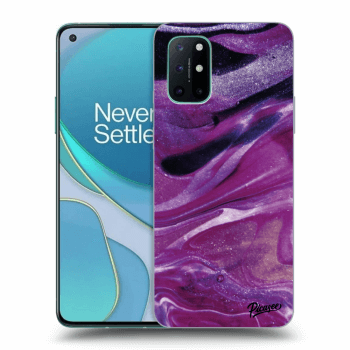 Θήκη για OnePlus 8T - Purple glitter