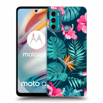 Θήκη για Motorola Moto G60 - Pink Monstera