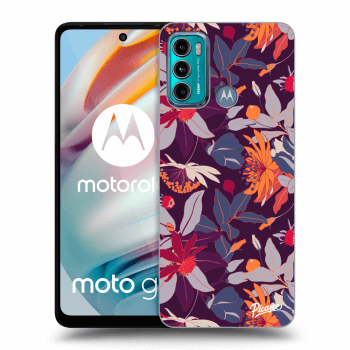 Θήκη για Motorola Moto G60 - Purple Leaf