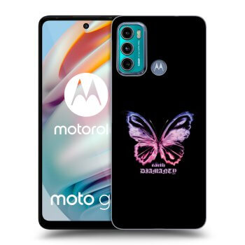 Θήκη για Motorola Moto G60 - Diamanty Purple