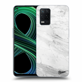 Θήκη για Realme 8 5G - White marble