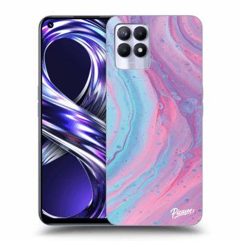 Θήκη για Realme 8i - Pink liquid