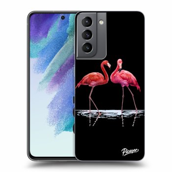 Θήκη για Samsung Galaxy S21 FE 5G - Flamingos couple