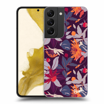 Θήκη για Samsung Galaxy S22 5G - Purple Leaf