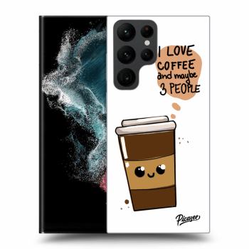 Θήκη για Samsung Galaxy S22 Ultra 5G - Cute coffee