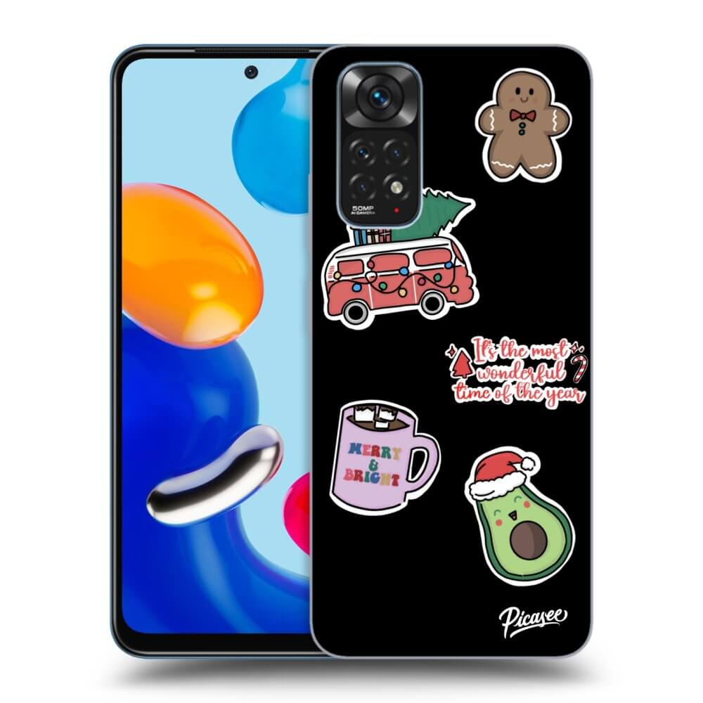 Picasee ULTIMATE CASE για Xiaomi Redmi Note 11 - Christmas Stickers