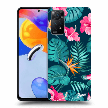 Θήκη για Xiaomi Redmi Note 11 Pro - Pink Monstera