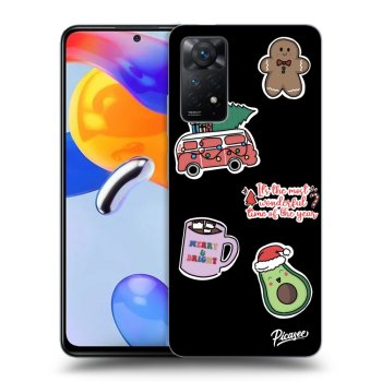 Θήκη για Xiaomi Redmi Note 11 Pro - Christmas Stickers