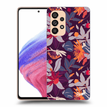 Θήκη για Samsung Galaxy A53 5G A536 - Purple Leaf