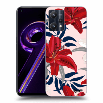 Θήκη για Realme 9 Pro 5G - Red Lily