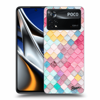 Θήκη για Xiaomi Poco X4 Pro 5G - Colorful roof