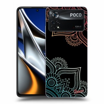 Θήκη για Xiaomi Poco X4 Pro 5G - Flowers pattern