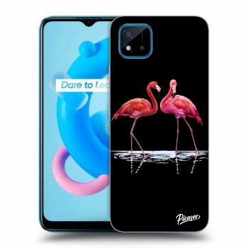Θήκη για Realme C11 (2021) - Flamingos couple