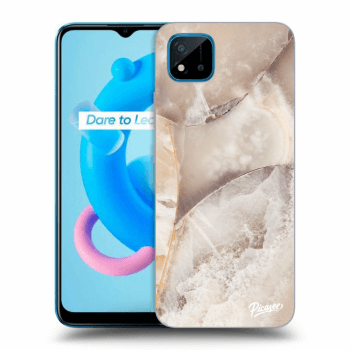 Θήκη για Realme C11 (2021) - Cream marble