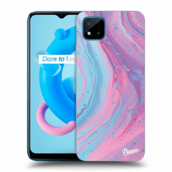 Θήκη για Realme C11 (2021) - Pink liquid