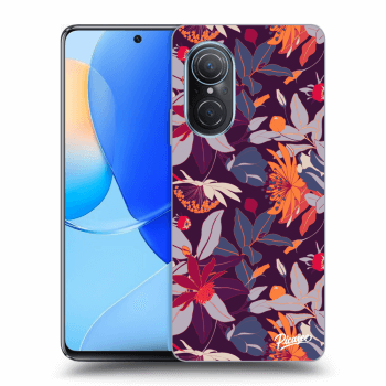 Θήκη για Huawei Nova 9 SE - Purple Leaf