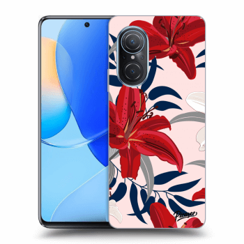 Θήκη για Huawei Nova 9 SE - Red Lily