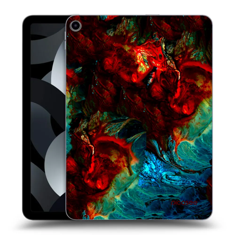 Picasee διαφανής θήκη σιλικόνης Apple iPad Air 5 10.9" 2022 - Universe