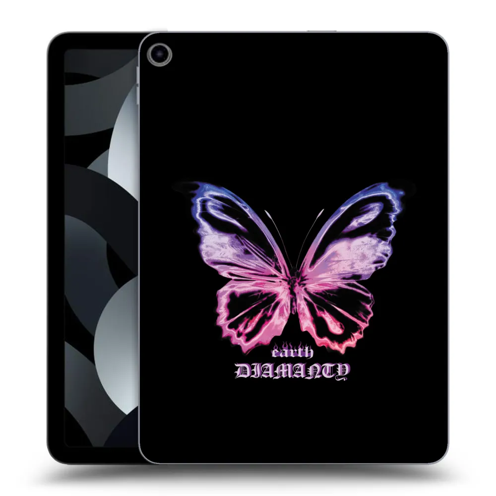 Picasee διαφανής θήκη σιλικόνης Apple iPad Air 5 10.9" 2022 - Diamanty Purple