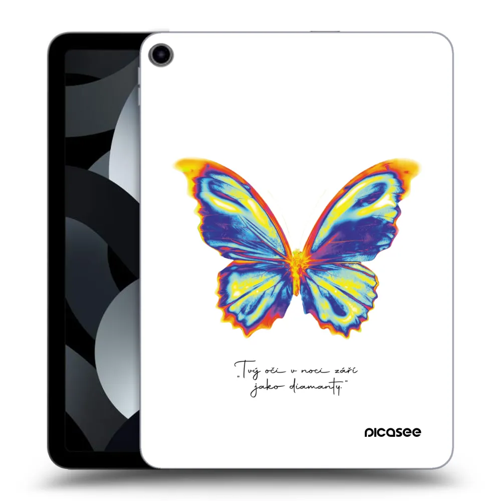 Picasee διαφανής θήκη σιλικόνης Apple iPad Air 5 10.9" 2022 - Diamanty White