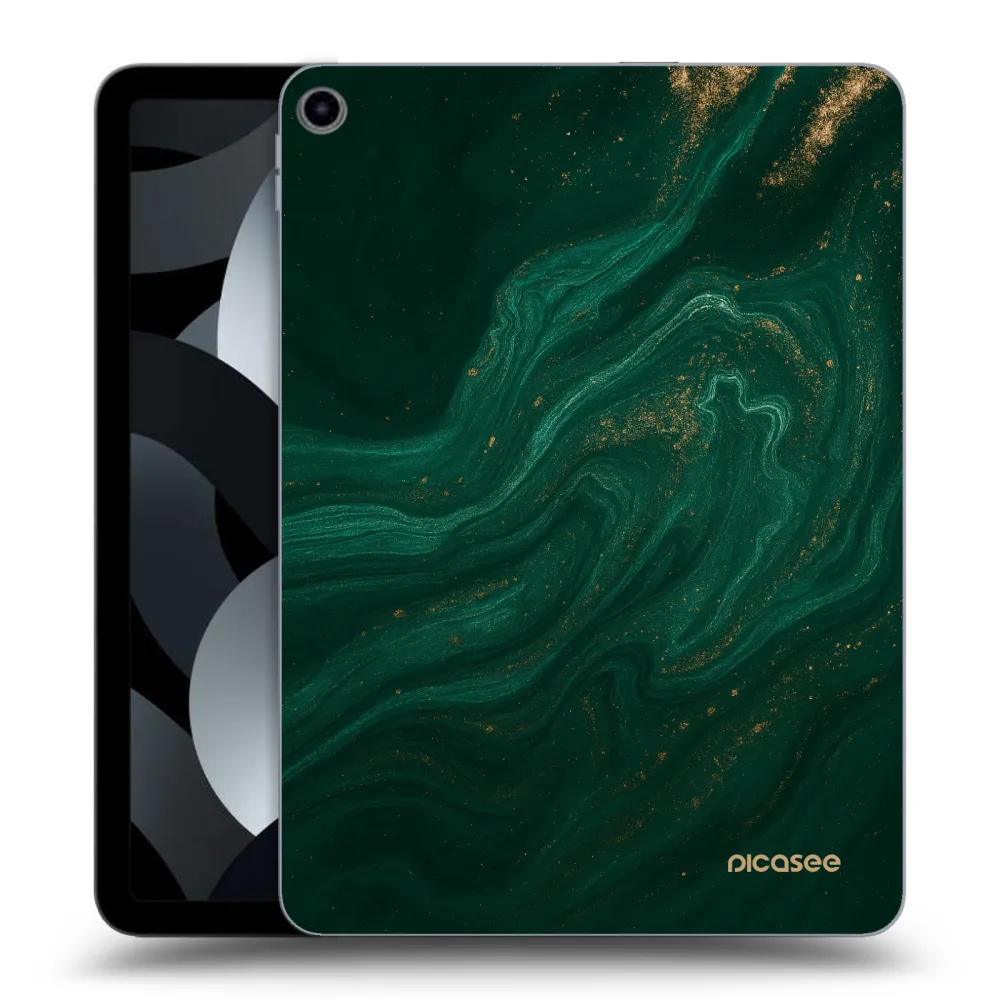 Picasee διαφανής θήκη σιλικόνης Apple iPad Air 5 10.9" 2022 - Green