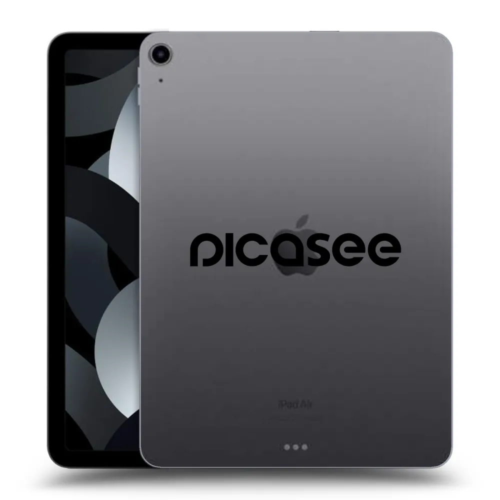 Picasee διαφανής θήκη σιλικόνης Apple iPad Air 5 10.9" 2022 - Picasee - new logo - black