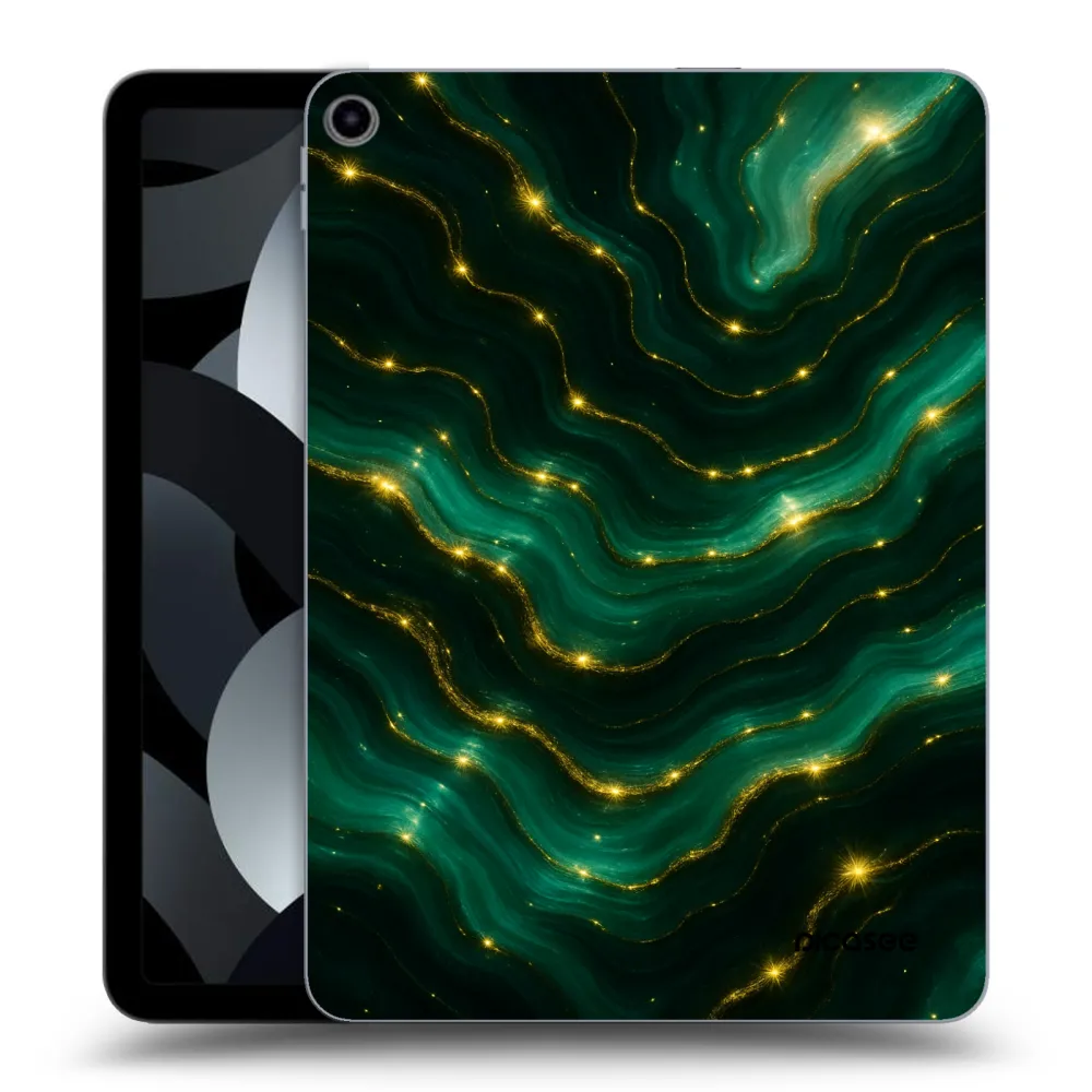 Picasee διαφανής θήκη σιλικόνης Apple iPad Air 5 10.9" 2022 - Emerald