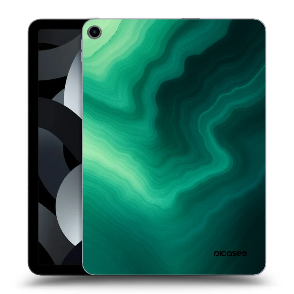 Picasee διαφανής θήκη σιλικόνης Apple iPad Air 5 10.9" 2022 - Malachite