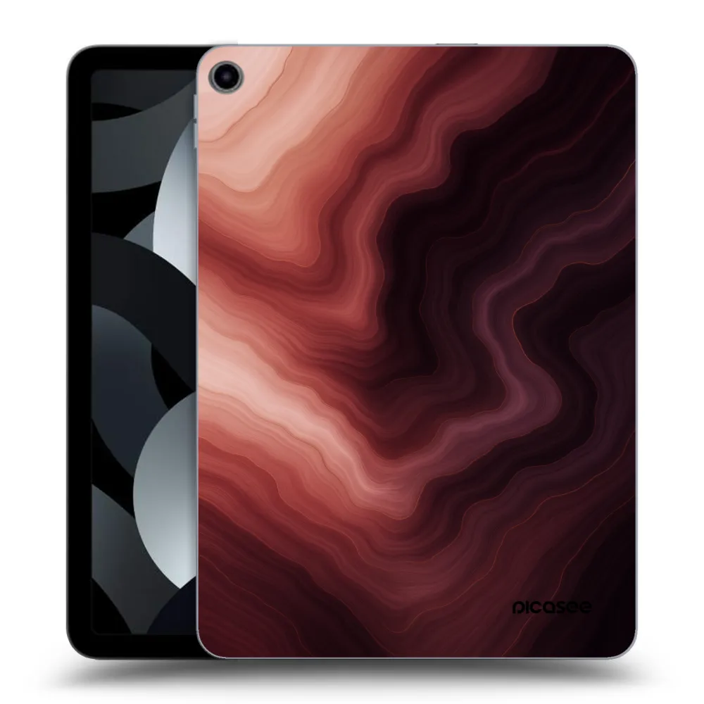 Picasee διαφανής θήκη σιλικόνης Apple iPad Air 5 10.9" 2022 - Rouge