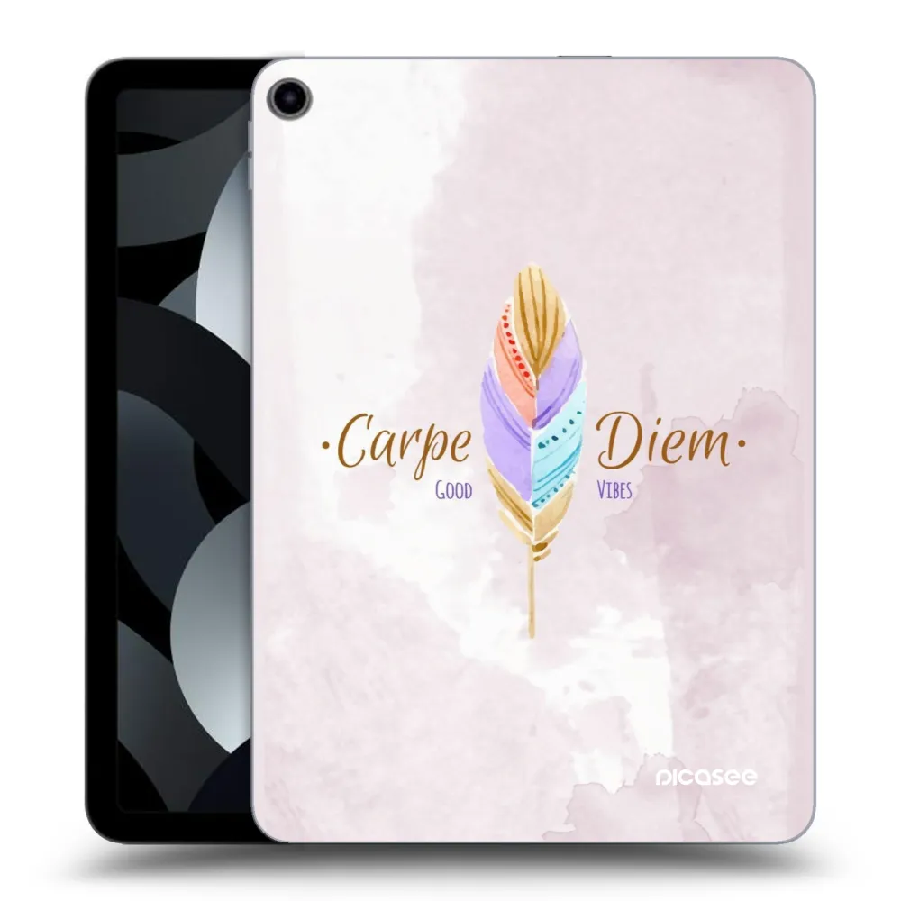 Picasee διαφανής θήκη σιλικόνης Apple iPad Air 5 10.9" 2022 - Carpe Diem