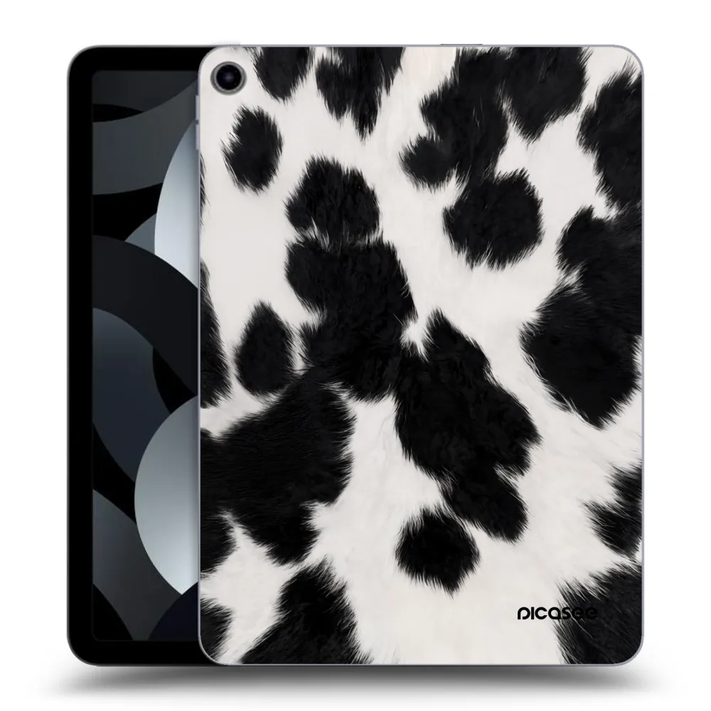 Picasee διαφανής θήκη σιλικόνης Apple iPad Air 5 10.9" 2022 - Black Moo