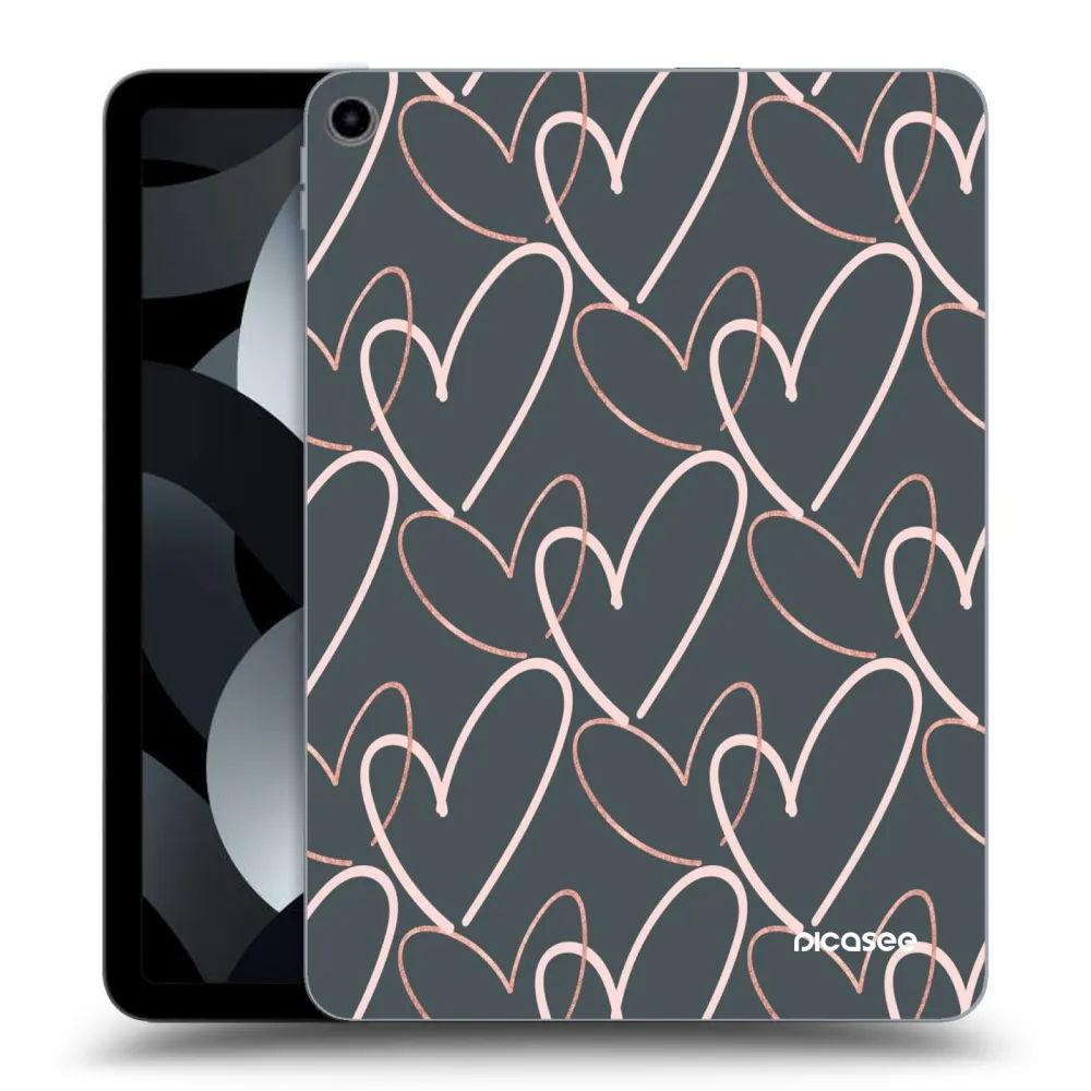 Picasee διαφανής θήκη σιλικόνης Apple iPad Air 5 10.9" 2022 - Lots of love