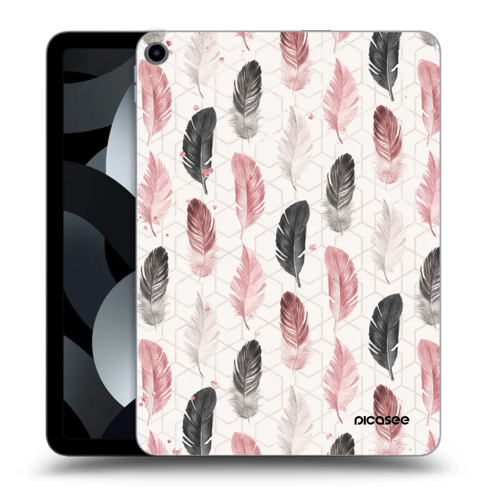 Picasee διαφανής θήκη σιλικόνης Apple iPad Air 5 10.9" 2022 - Feather 2