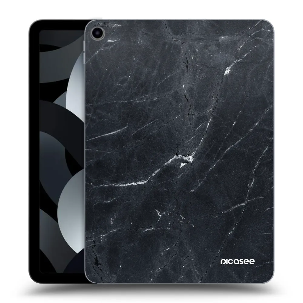 Picasee διαφανής θήκη σιλικόνης Apple iPad Air 5 10.9" 2022 - Black marble