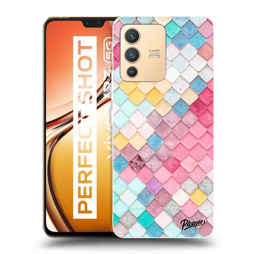 Picasee ULTIMATE CASE για Vivo V23 5G - Colorful roof