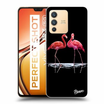 Θήκη για Vivo V23 5G - Flamingos couple