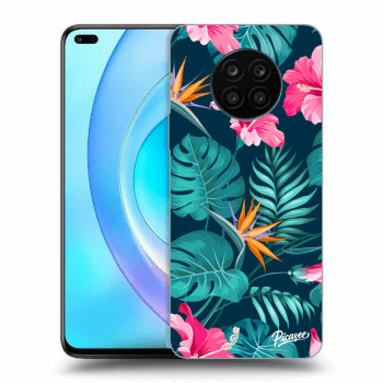 Θήκη για Honor 50 Lite - Pink Monstera