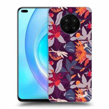 Θήκη για Honor 50 Lite - Purple Leaf