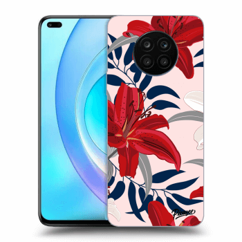 Θήκη για Honor 50 Lite - Red Lily