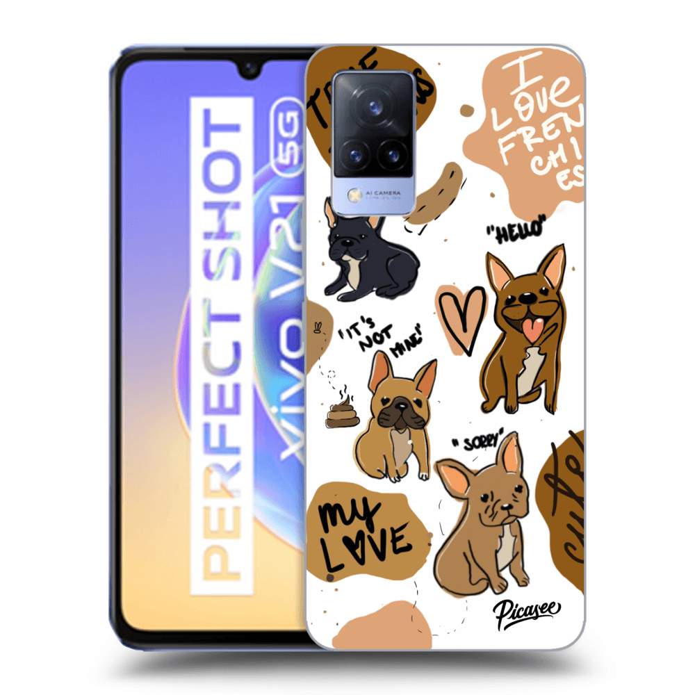 Picasee ULTIMATE CASE για Vivo V21 5G - Frenchies