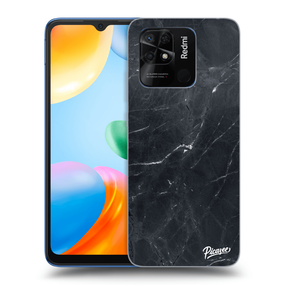 Picasee ULTIMATE CASE για Xiaomi Redmi 10C - Black marble