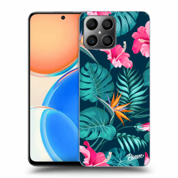 Θήκη για Honor X8 4G - Pink Monstera
