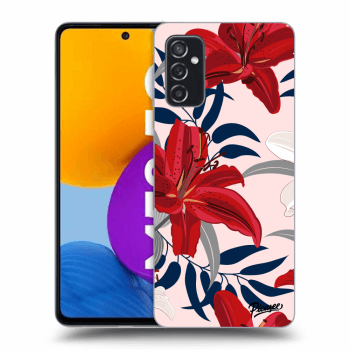 Θήκη για Samsung Galaxy M52 5G - Red Lily