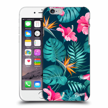 Θήκη για Apple iPhone 6/6S - Pink Monstera