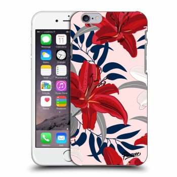 Θήκη για Apple iPhone 6/6S - Red Lily